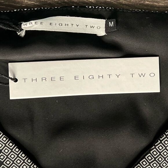 REVOLVE Three Eighty-Two Maxi Dress in Black/White Geometric Print. Medium. NWT! - Picture 9 of 14